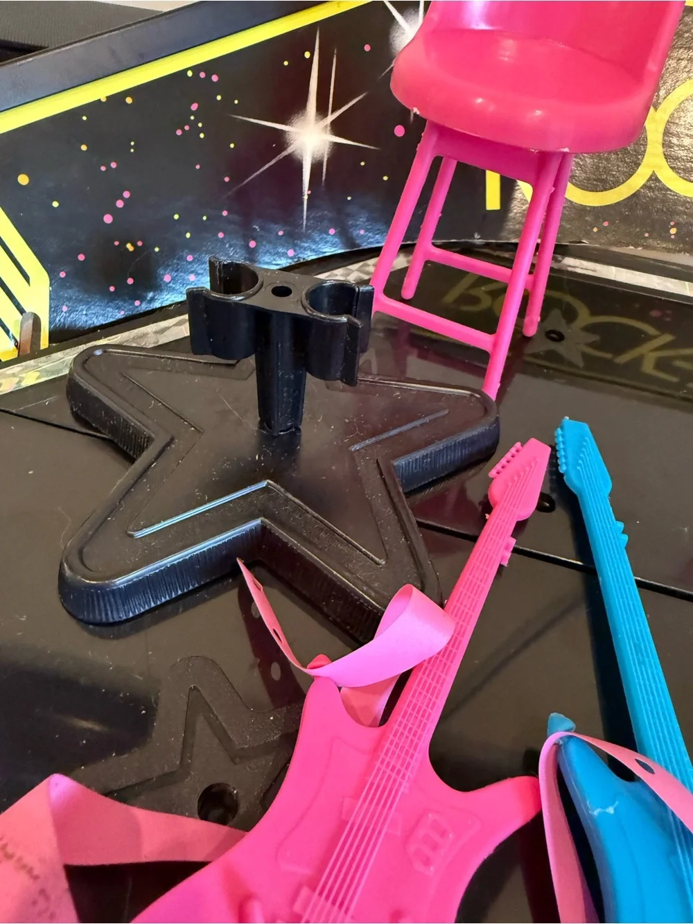 Barbie and the Rockers Hot Rockin' Stage Playset by Mattel (#1144), 1985